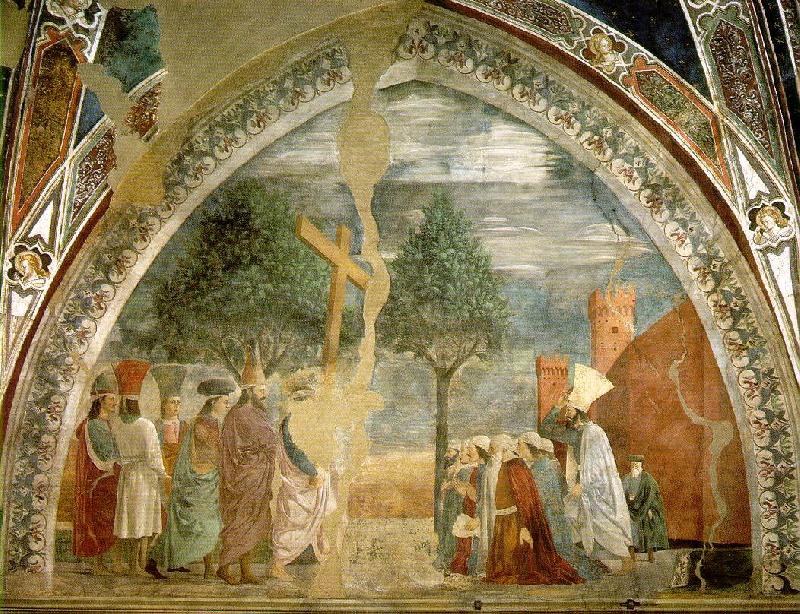Piero della Francesca Exaltation of the Cross France oil painting art